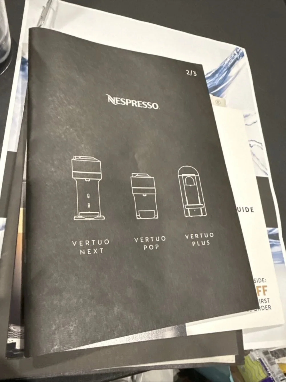 Nespresso VertuoPlus Coffee Espresso Machine Grey